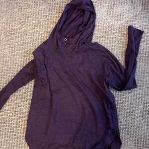Athleta Women's Purple Hooded Top
